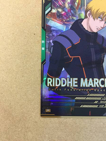 RIDDHE MARCENAS FQ03-043 P Gundam Arsenal Tarjeta base UC