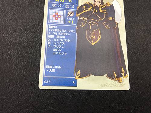 Danann 087 Fire Emblem TCG Card NTT Publishing Holy War