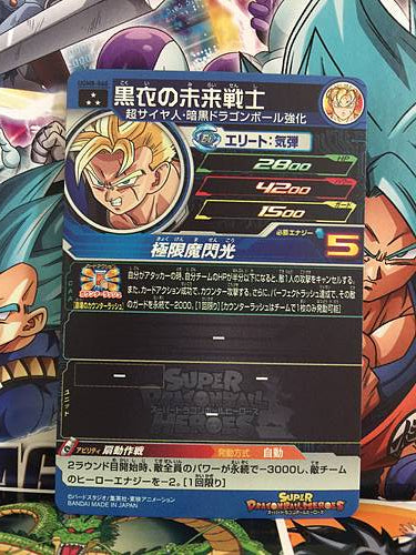 Future Warrior in Black UGM8-060 SR Super Dragon Ball Heroes Mint Card SDBH