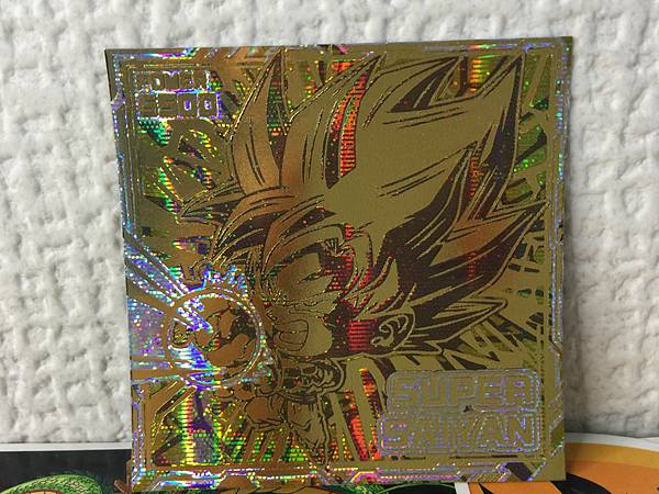 Son Goku 10-29 S Dragon Ball Super Warrior Wafer Seal Sticker