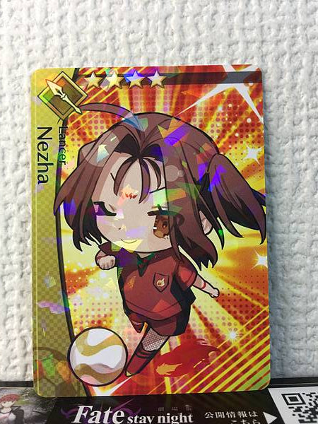 Nezha Lancer Fate/Dream Striker Card FGO Grand Order