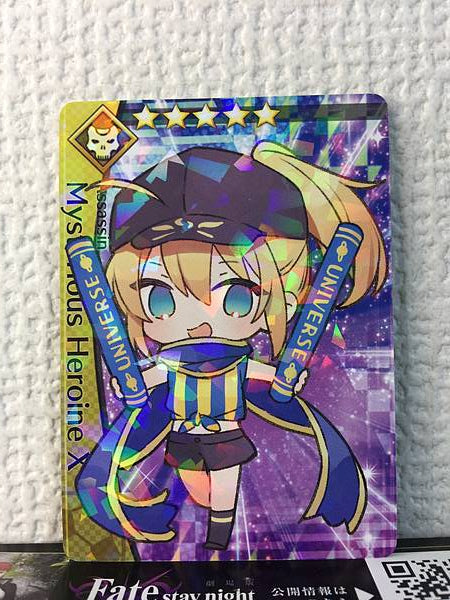 Mysterious Heroine X Assassin Fate/Dream Striker Card FGO Grand Order