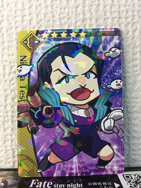 Nikola Tesla Archer Fate/Dream Striker Card FGO Grand Order