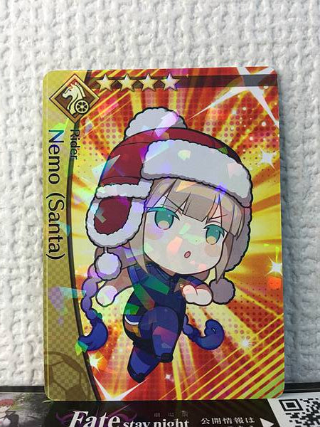 Nemo (Santa) Rider Fate/Dream Striker Card FGO Grand Order