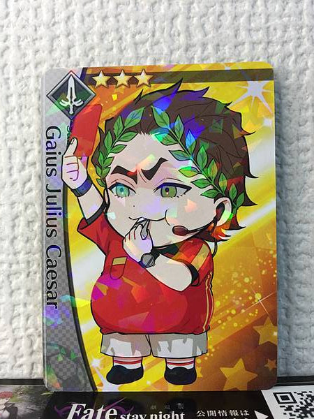 Gaius Julius Caesar Saber Fate/Dream Striker Card FGO Grand Order