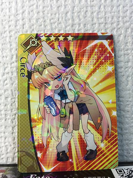 Circe Caster Fate/Dream Striker Card FGO Grand Order