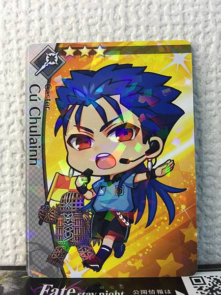 Cú Chulainn Caster Fate/Dream Striker Card FGO Grand Order