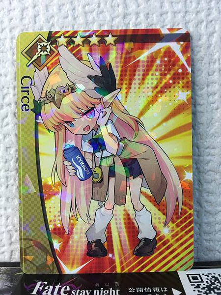 Circe Caster  Fate/Dream Striker Card FGO Grand Order
