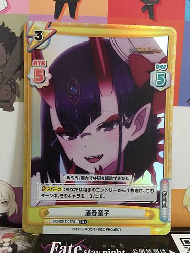 Shuten Douji FG/001T-017S TD+ Rebirth for you Fate Grand Carnival Card