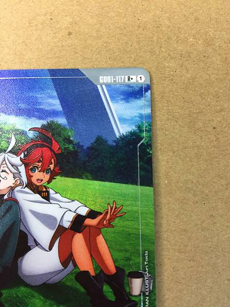 Miorine Rembran Suletta Mercury GD01-117 Parallel R+ Gundam Card Game Jpn Witch