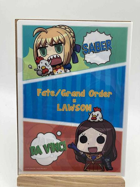 Fate/Grand Order Clear File Folder Lawson Limited FGO