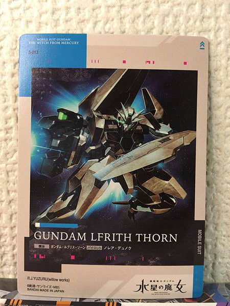 GUNDAM LFRITH THORN 3-013 GUNDAM CARD COLLECTION Witch from Mercury