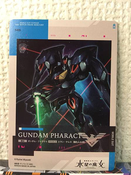 GUNDAM PHARACT 3-023 GUNDAM CARD COLLECTION Witch from Mercury
