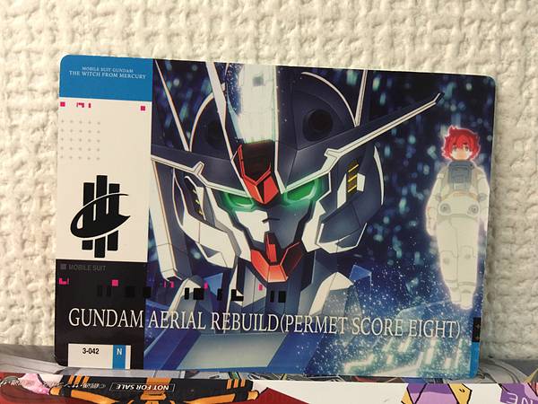 GUNDAM AERIAL REBUILD 3-042 GUNDAM CARD COLLECTION Witch from Mercury