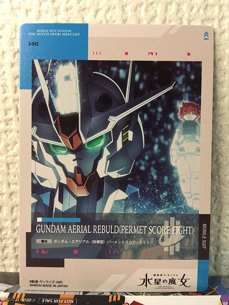 GUNDAM AERIAL REBUILD 3-042 GUNDAM CARD COLLECTION Witch from Mercury