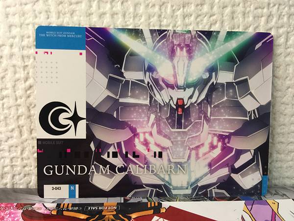 GUNDAM CALIBARN 3-043 GUNDAM CARD COLLECTION Witch from Mercury