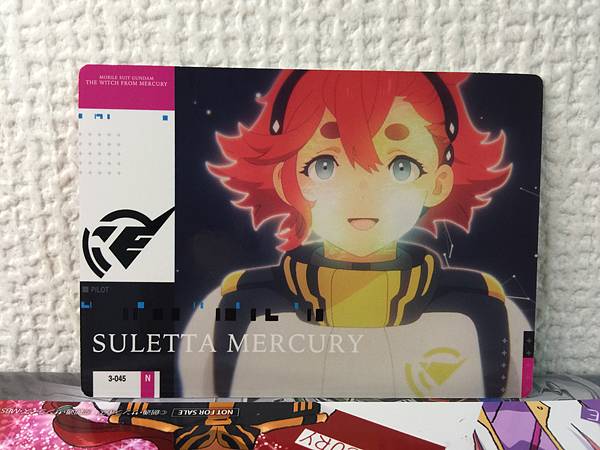 SULETTA MERCURY 3-045 GUNDAM CARD COLLECTION Witch from Mercury
