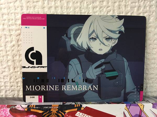 MIORINE REMBRAN 3-046 GUNDAM CARD COLLECTION Witch from Mercury