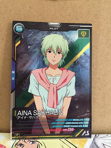 AINA SAKHALIN LX02-072 Gundam Arsenal Base Card