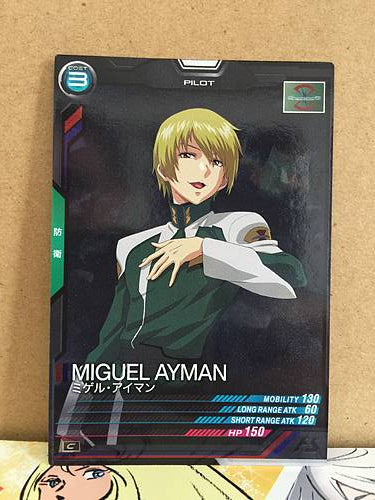 MIGUEL AYMAN LX02-095  Gundam Arsenal Base Card