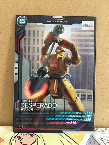 DESPERADO CMS-328 LX02-044  Gundam Arsenal Base Card