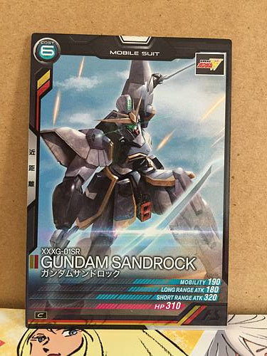 GUNDAM SANDROCK XXXG-01SR LX02-028  Gundam Arsenal Base Card