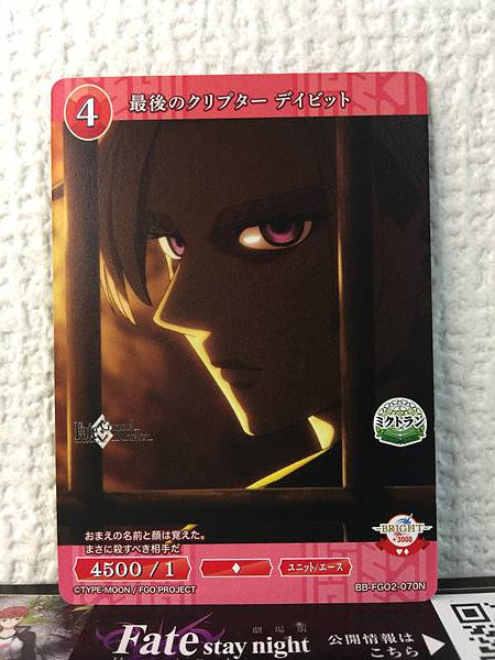 Daybit Sem Void BB-FGO2-070N Build Divide Card FGO Fate Grand Order