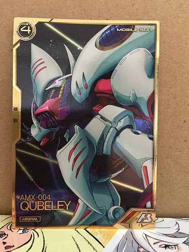 AMX-004 QUBELEY AR02-009 Gundam Arsenal Base Card