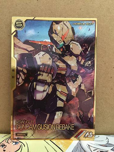 ASW-G-11 GUNDAM GUSION REBAKE AB01-014 Gundam Arsenal Base Card