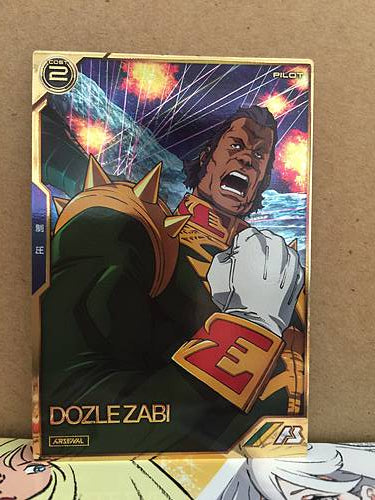 DOZLE ZABI AR01-016 Gundam Arsenal Base Card