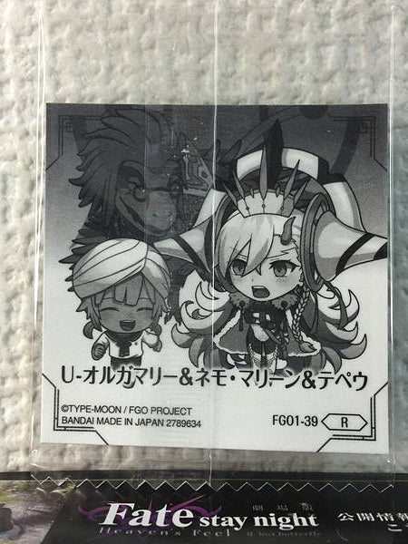 U-Olga Marie Nemo Tepeu FGO1-39 Fate Grand Order Niformation Seal