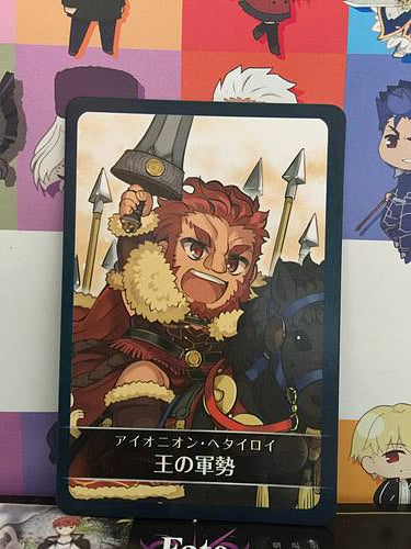 Iskandar Rider FGO Fate Grand Order Karuta Card