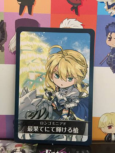 Artoria Pendragon Lancer FGO Fate Grand Order Karuta Card