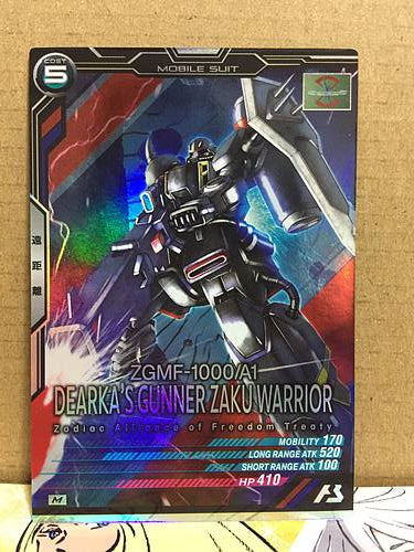 DEARKA'S GUNNER ZAKU WORRI0R UT01-023 M Gundam Arsenal Base Card