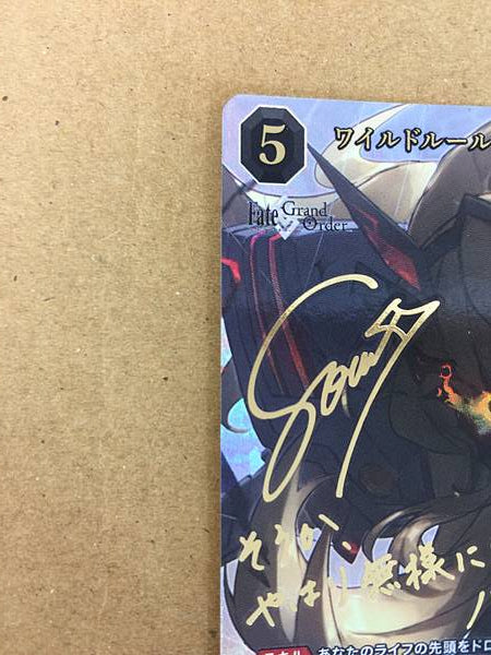 UDK-Barghest BB-FGO-018BR Build Divide Signned Card FGO Fate Grand Order