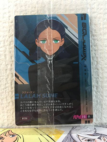 Lalah Sune 1-11 Gundam GQuuuuuuX Card Collection