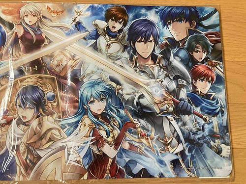 Fire Emblem Cipher 0 Playmat The Advance of All Heroes Marth Chrom