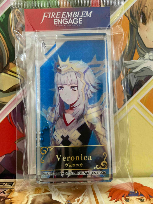 Veronica Fire Emblem Acrylic Domiterior Key Chain FE Engage Heroes