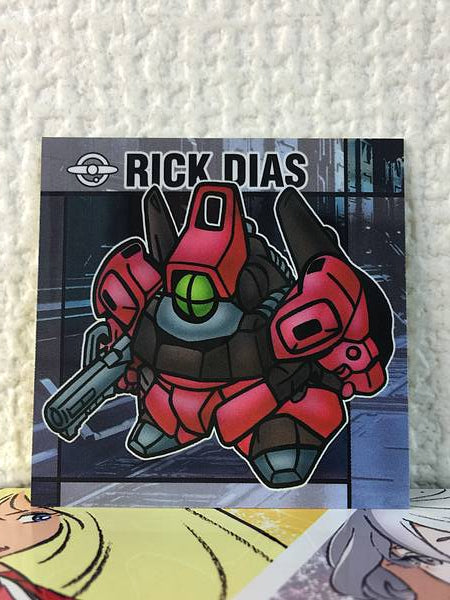 RICK DIAS 12 SD Gundam Snacks Seal Zeta