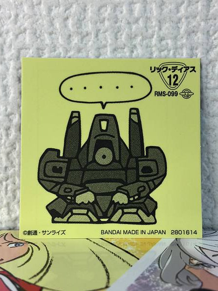 RICK DIAS 12 SD Gundam Snacks Seal Zeta