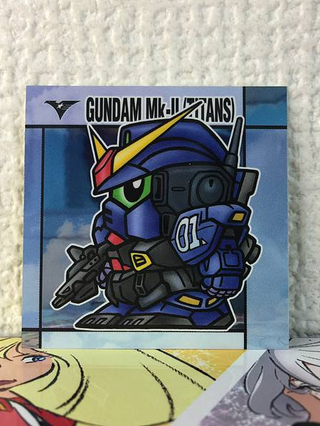 GUNDAM Mk-II（TITANS) 09 SD Gundam Snacks Seal Zeta