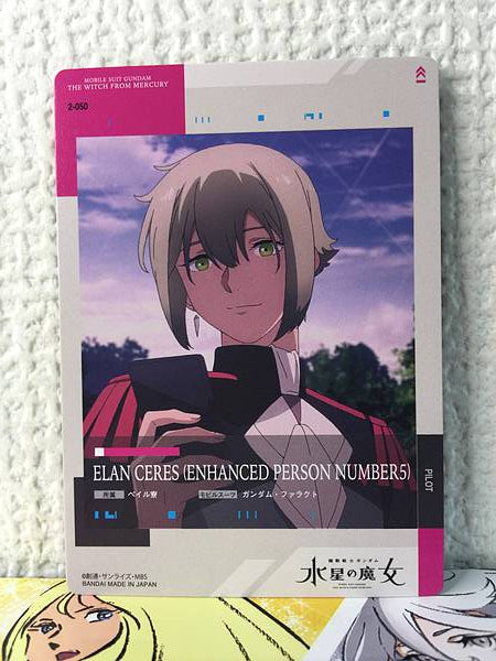 ELAN CERES 2-050 GUNDAM CARD COLLECTION Witch from Mercury Vol.2