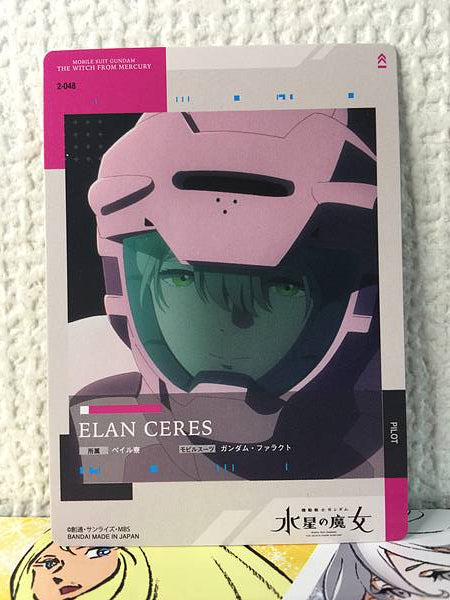 ELAN CERES 2-048 GUNDAM CARD COLLECTION Witch from Mercury Vol.2