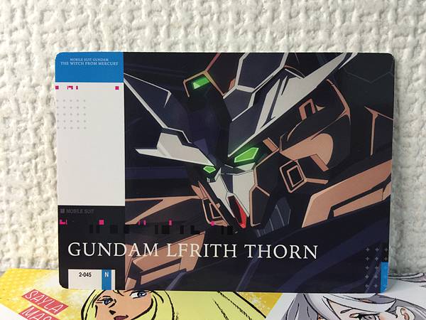 GUNDAM LFRITH THORN 2-045 GUNDAM CARD COLLECTION Witch from Mercury