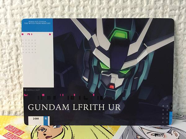 GUNDAM LFRITH UR 2-044 GUNDAM CARD COLLECTION Witch from Mercury
