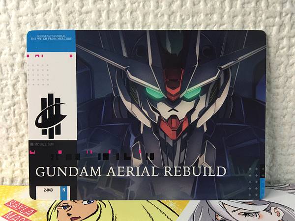 GUNDAM AERIAN REBUILD 2-043 GUNDAM CARD COLLECTION Witch Mercury