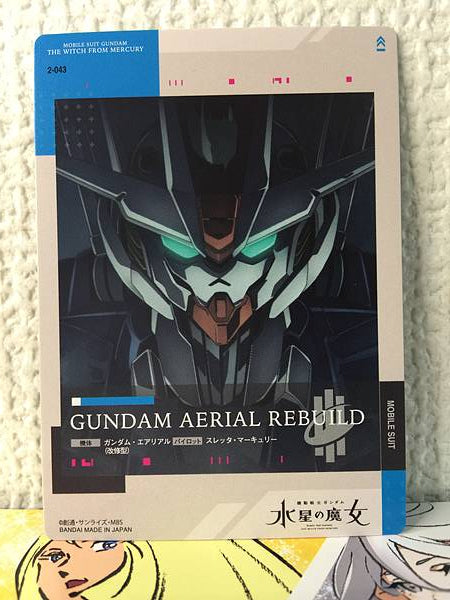 GUNDAM AERIAN REBUILD 2-043 GUNDAM CARD COLLECTION Witch Mercury