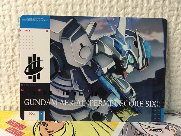 GUNDAM AERIAL 2-042 GUNDAM CARD COLLECTION Witch from Mercury Vol.2