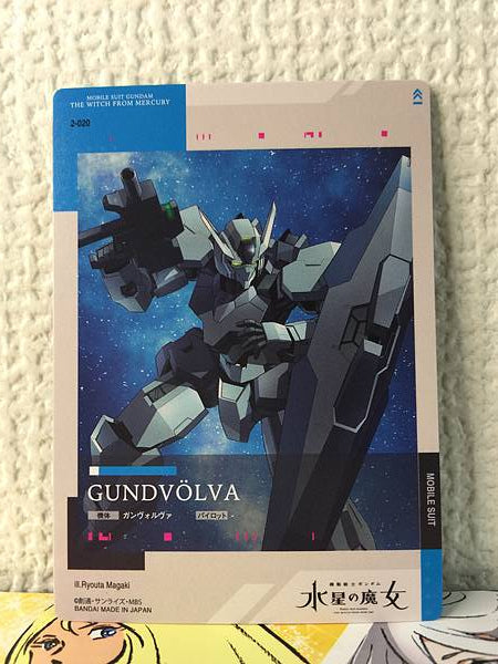 GUNDVÖLVA 2-020 GUNDAM CARD COLLECTION Witch from Mercury Vol.2