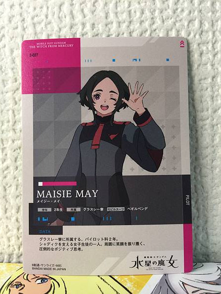 MAISIE MAY 2-027 GUNDAM CARD COLLECTION Witch from Mercury Vol.2